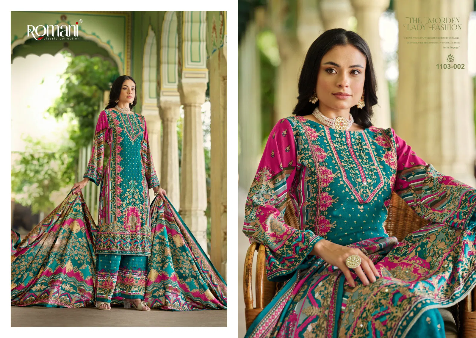 Mahira By Romani Soft Cotton Printed Dress Material Suppliers In India